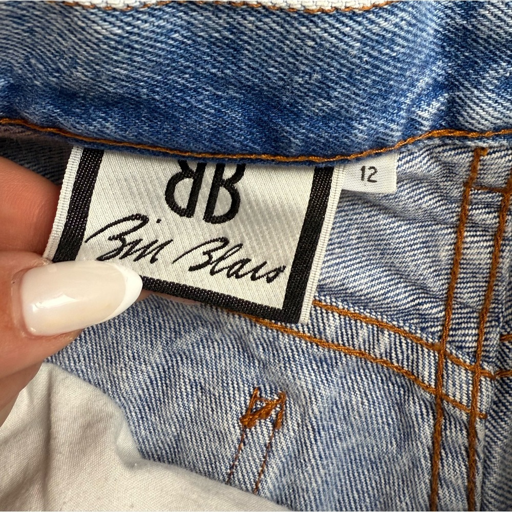Vintage Bill Blass High-Waisted Blue Jeans - Picture 3 of 6